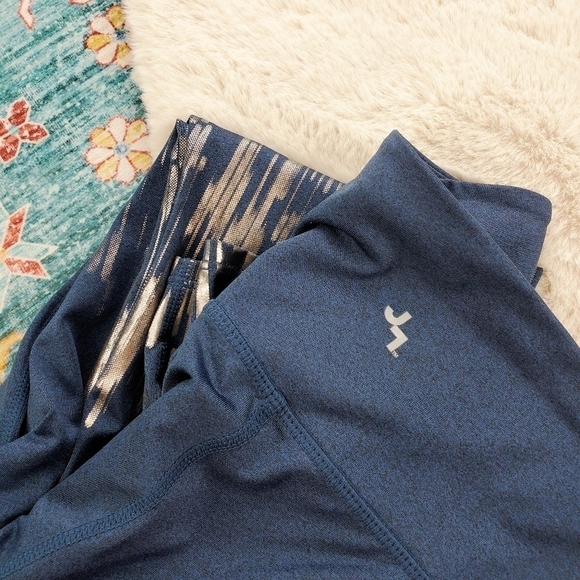 Joy Lab Blue Metallic Ankle Legging XS - Picture 8 of 8